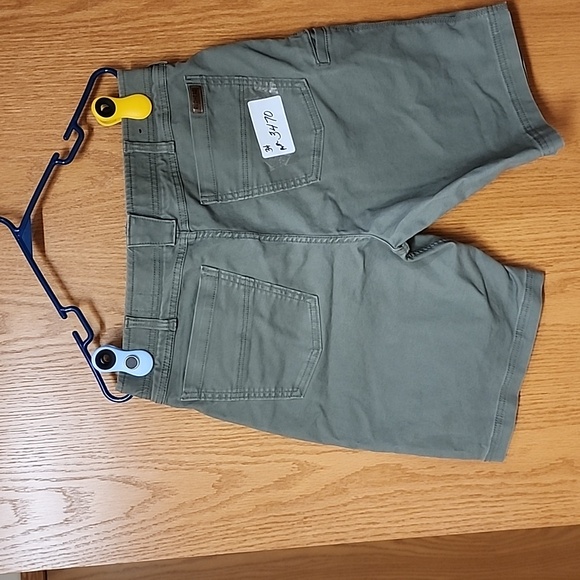 RedHead Olive Cargo Shorts heavy duty 34 number 3470 - Picture 2 of 7